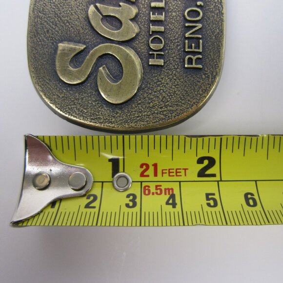 SANDS Belt Buckle - Vintage - RENO Hotel Casino - RJ - Picture 5 of 6
